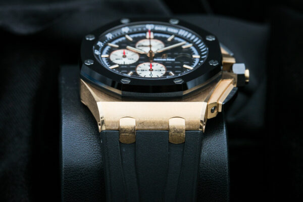 Audemars Piguet Royal Oak Offshore Chronograph Rose Gold Black Ceramic 44mm Box & Archives 26401RO.OO.A002CA.01 - Image 10
