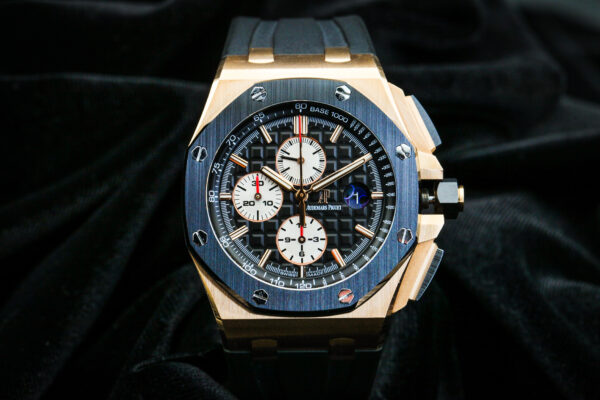 Audemars Piguet Royal Oak Offshore Chronograph Rose Gold Black Ceramic 44mm Box & Archives 26401RO.OO.A002CA.01 - Image 7