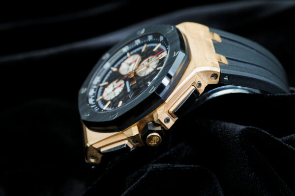 Audemars Piguet Royal Oak Offshore Chronograph Rose Gold Black Ceramic 44mm Box & Archives 26401RO.OO.A002CA.01 - Image 5